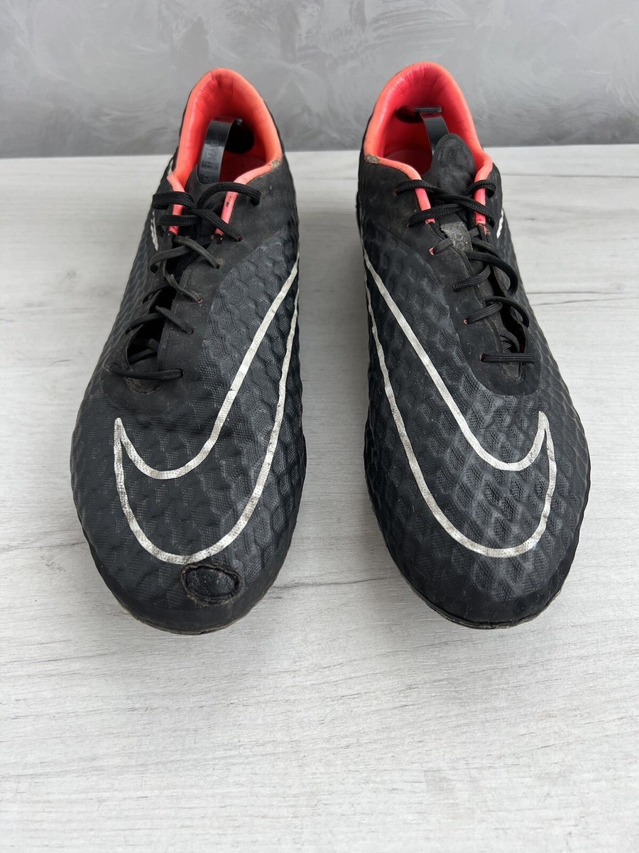 Nike Hypervenom Phantom 1 Black Professional Football Cleats