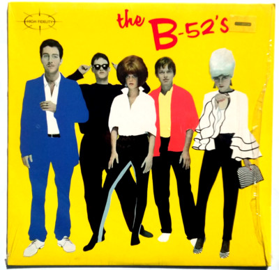 THE B-52 s - Self Titled - Vinyl LP 1979 1st  Warner Bros BSK 3355 Lyrics SHRINK