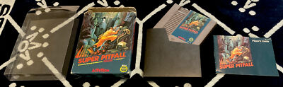 Super Pitfall NES CIB (Nintendo Entertainment System, 1987) Nice Condition
