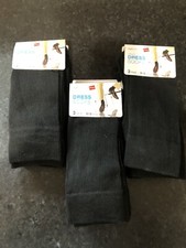 3 three packs size 6-12 Men Hanes Dress Socks  9 Pairs 