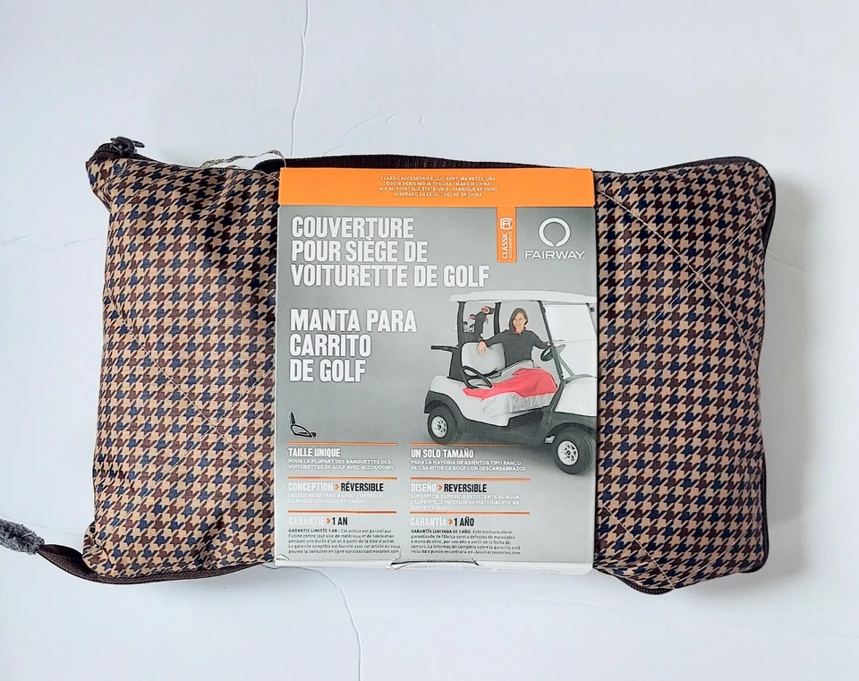 Manta reversible para asiento de coche de golf FairWay Foto 2 de 4