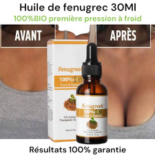 Huile de Fenugrec Bio 30ml pour une Croissance Naturelle des Seins