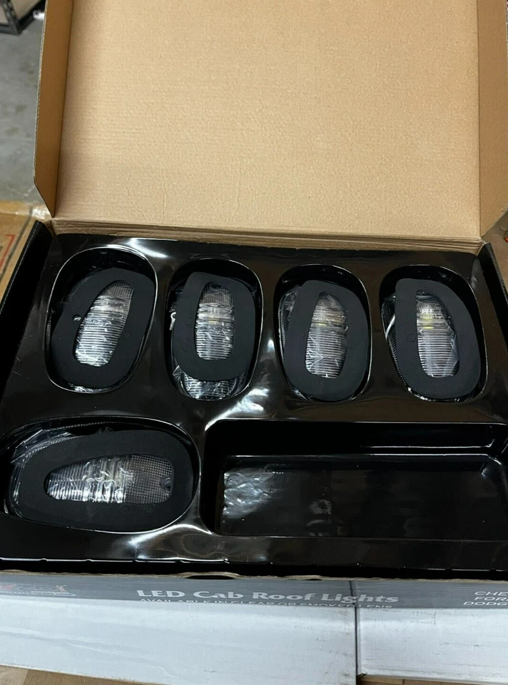 Anzo 861092 Led Cab Lights Clear 5pc Fits 2003 - 2017 Dodge Ram 2500 / 3500 ^ - Image 2 of 2