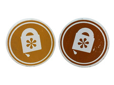 MELISSA  DOUG 2 Coffee Pods Replacement Brew Serve Wooden Kitchen Pretend Play