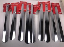 Lot Of 9 Shoe Horn 17  Chrome New