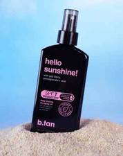 B.Tan Hello Sunshine SPF 7 Dry Spray Oil Deep Tanning Goji Berry Pomegranate