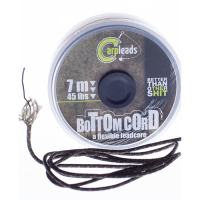1,14 EUR / Meter CARPLEADS BottomCord - Flexible Leadcore 7m  - 45lbs / 3 Farben