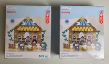 Lot Of 2 Creatology Christmas Nativity Scene Childrens Kids Craft Kit Foam Set