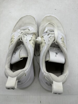 Nike Air Jordan Max 200 Pure Money white sneakers sz 8 Nike Jordan Air Max 200 Pure Money for Sale | Authenticity  main image 3