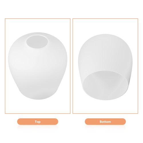 2 Pcs Glass Lampshade Light Fixture Cover Lampshades for Ceiling - Picture 5 of 12