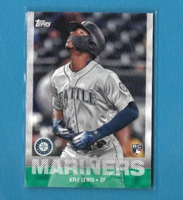 2020 Topps Regional Promo KYLE LEWIS Utz Potato Chips Card, Seattle Mariners #89
