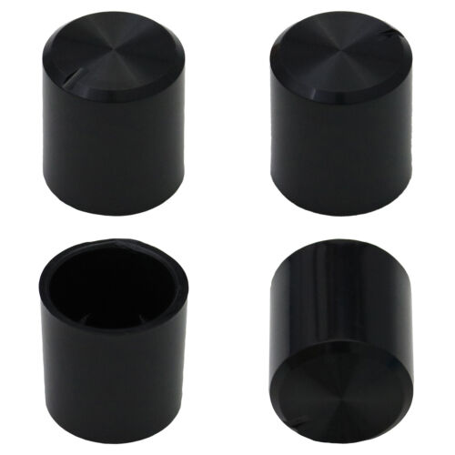 Pequeña perno de control negro liso ranurado 14,5 mm x 15,5 mm borde liso - Imagen 2 de 2