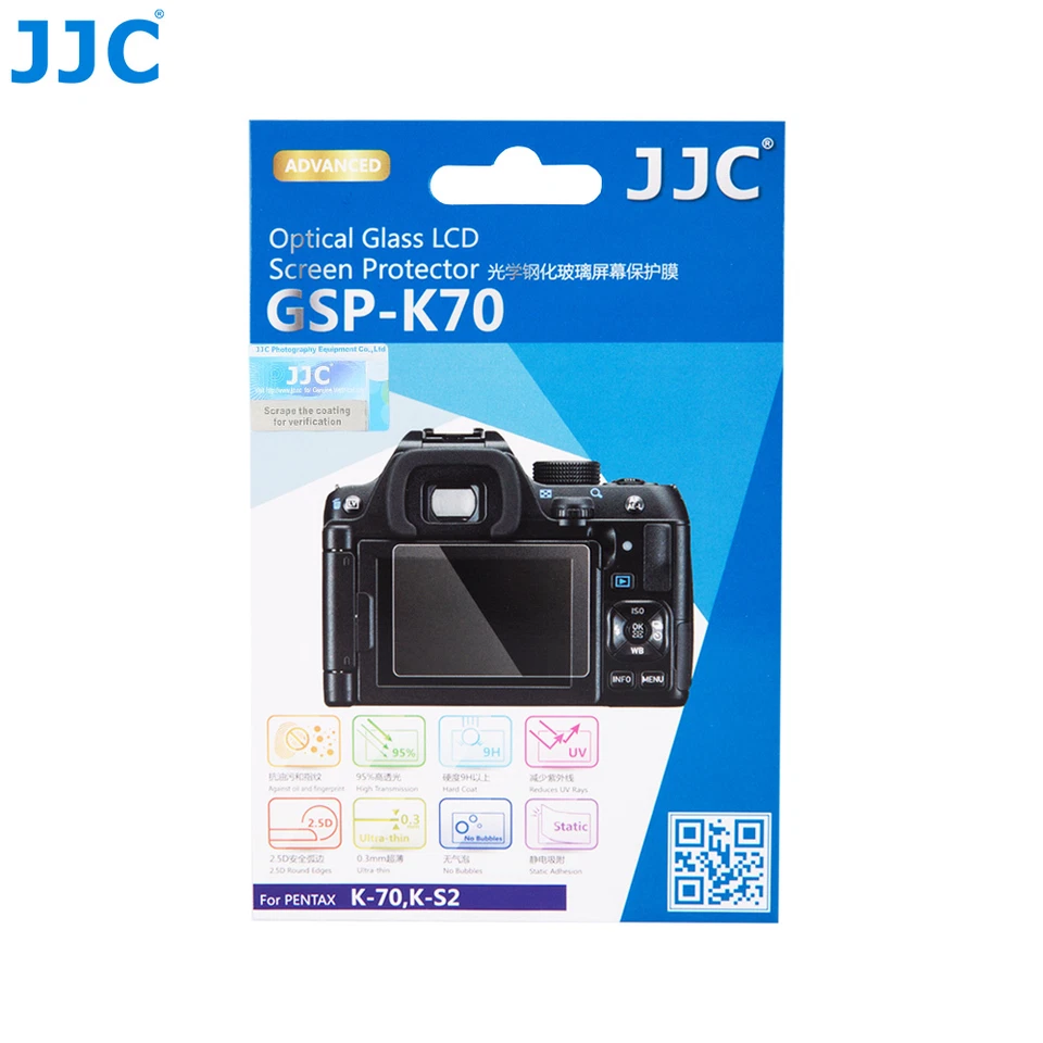 JJC Ultra-thin Optical Glass LCD Screen Protector Guard for Pentax KP K-70 K-S2 - Image 2 of 4