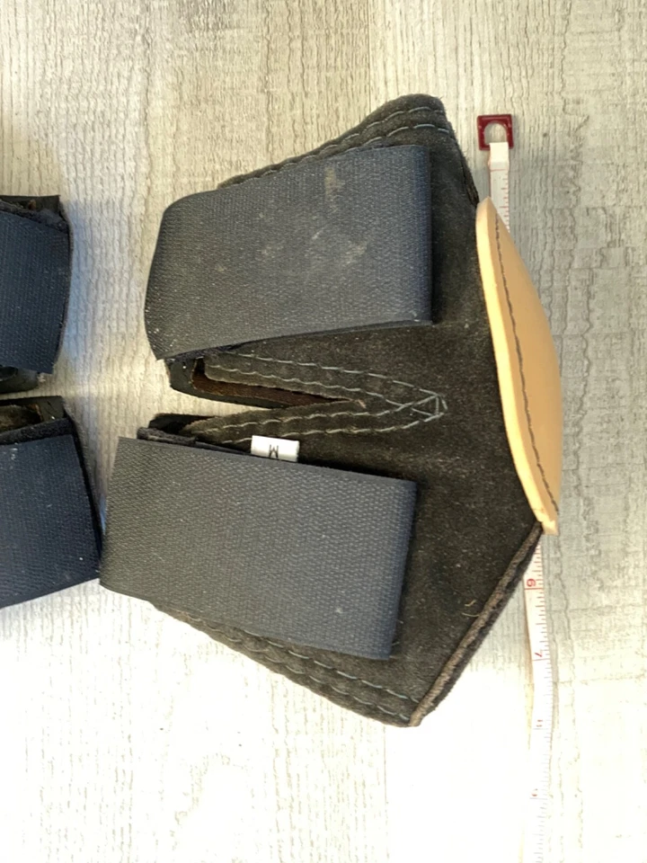 Botas de deslizamiento Equine Sports Bar F Products gamuza cuero con botas de deslizamiento de neopreno talla M Foto 4 de 4