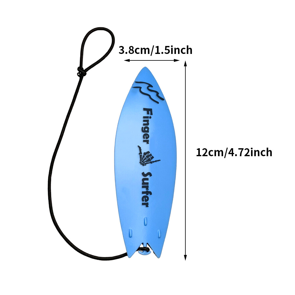 For Car Ride Plastic Lightweight Toy Finger Surfboard Grip Tape With