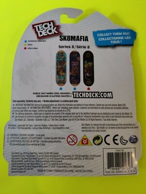 New Tech Deck SERIES 8 Ultra Rare Sk8mafia Wes Kremer 778988191323