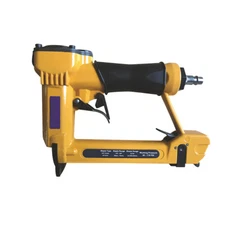 Air Nailer Pneumatic Nail Gun Furniture Brad Nailer Wood Frame Stapler w/ Nails