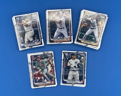 2024 Bowman Baseball Complete Your Set / You Pick - Base Cards 1-100