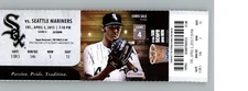 Seattle Mariners vs Chicago White Sox 4/5/2013 Full Ticket 
