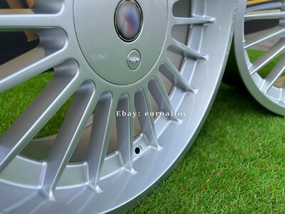 4 x 18 Inch 5x120/5x112 Alpina Style Silver Wheels: Fits For BMW