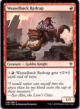 Weaselback Redcap Magic The Gathering Throne Of Eldraine Light Play