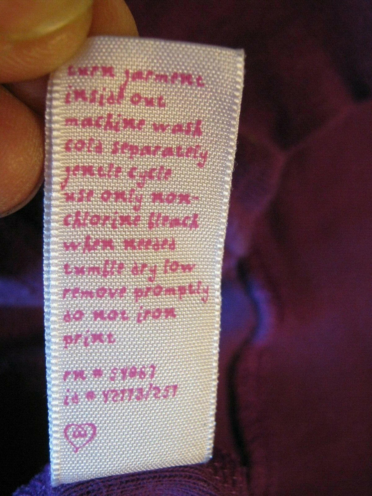 UNDERCOVER Felpa con cappuccio Victoria's Secret viola taglia grande