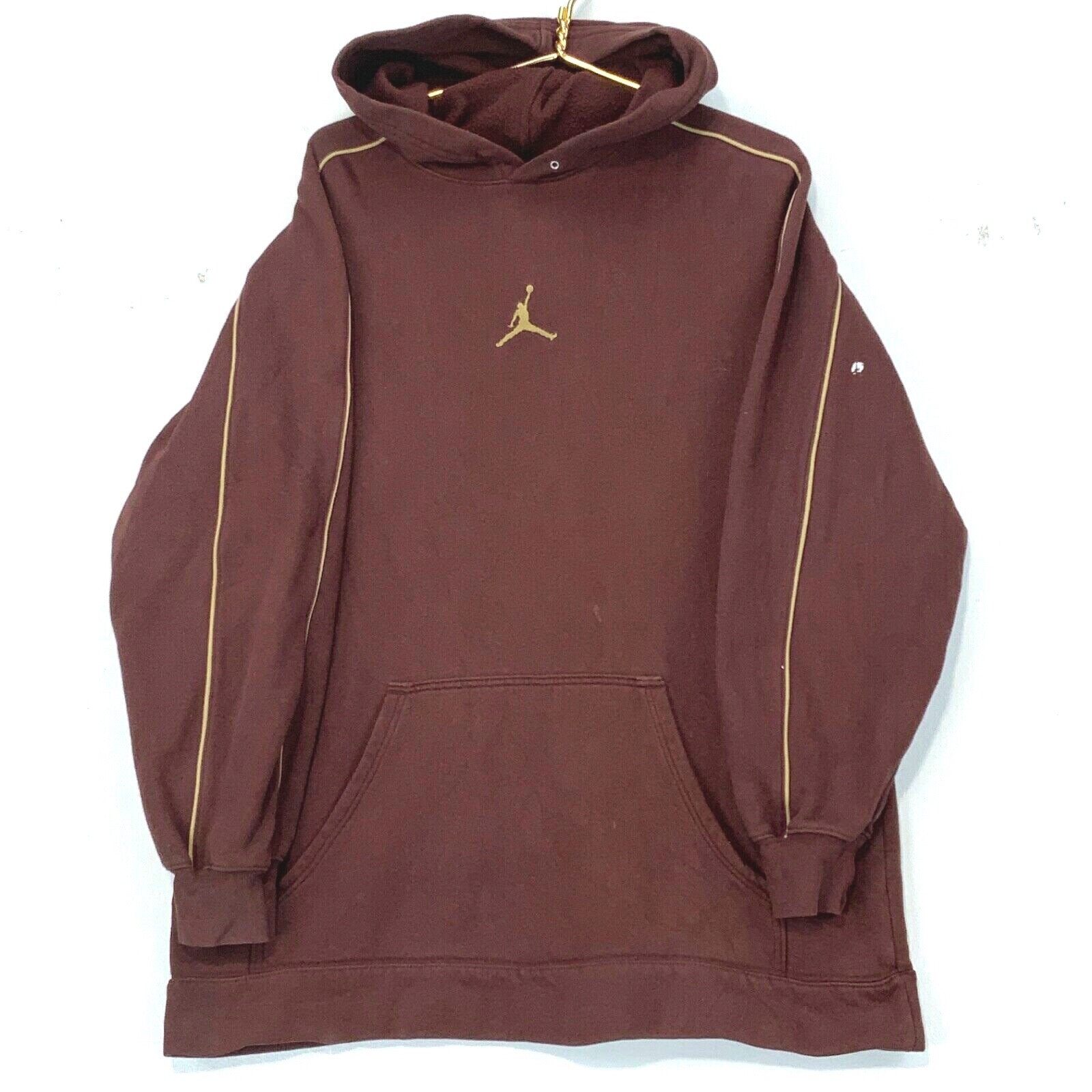 burgundy jordan hoodie