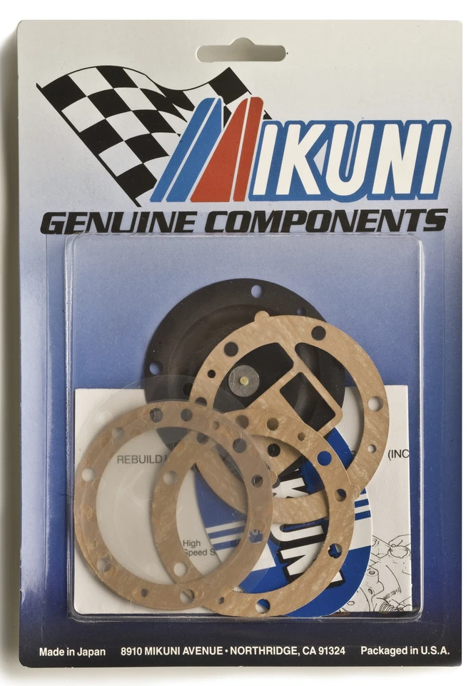 KIT DE RECONSTRUCCIÓN DE CARBURADOR ORIGINAL OEM MIKUNI BN KAWASAKI JS300 JS 300 86-91 Foto 2 de 3