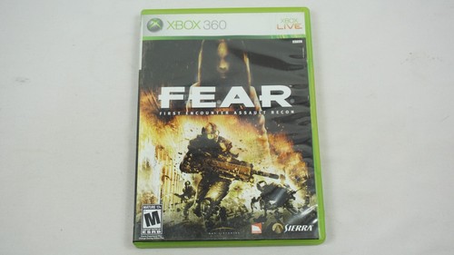 FEAR Xbox 360 CIB First Encounter Assault Recon Microsoft Xbox 360 2006 + Manual - Picture 2 of 9