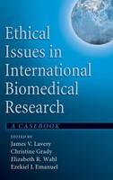 Lavery Et Al | Ethical Issues In International Biomedical Research | Buch (2011)
