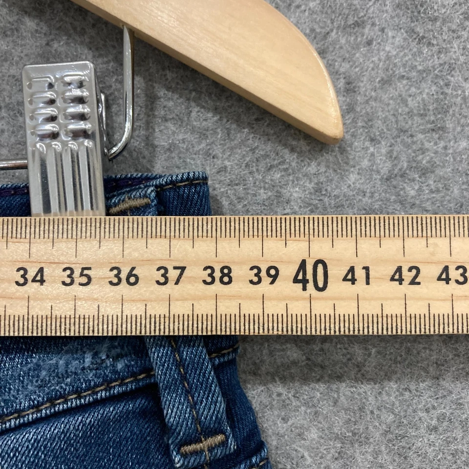 NYDJ Womens Jeans Size 6 AU 10 Blue Legging Jegging Stretch Denim 38526 - Image 4 of 4