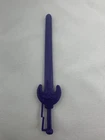 Vintage Fisto Sword 1982 Mattel Purple Original Weapon Accessory Part *BROKEN