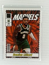 2023-24 Donruss Basketball- Damian Lillard #3 Net Marvels Press Proof, Bucks
