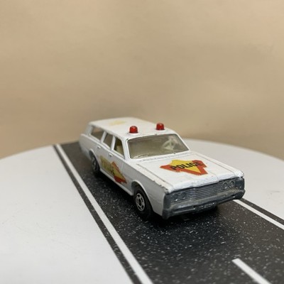 1971 Matchbox Lesney Superfast #55/73 Mercury Police Car Station