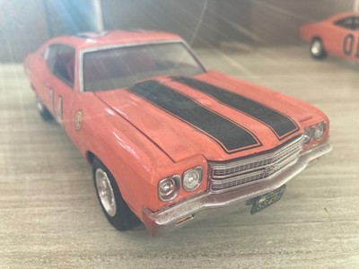 VINTAGE MONOGRAM CHEVROLET CHEVELLE BUILT ASSEMBLY CAR PLASTIC MODEL KIT 1:24