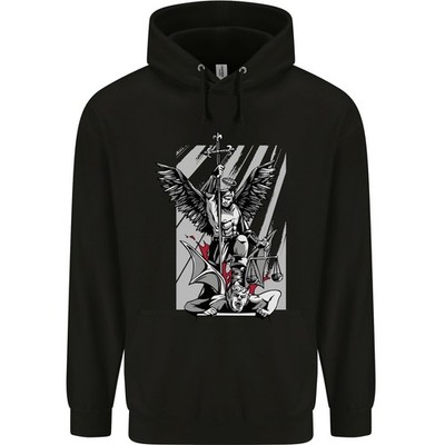 St Michael Tötung The Devil Christian Gut Kinder Kapuzenpulli