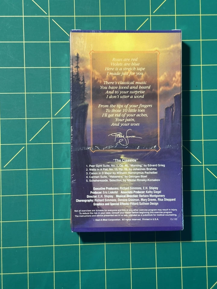 Stretchin' To The Classics with Richard Simmons (VHS) Foto 3 de 4