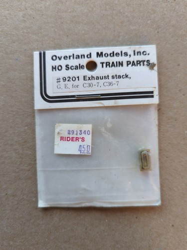Pila de escape escala HO Overland Models #9201, GE para C30-7, C36-7 (1/paquete) | Zustand: New