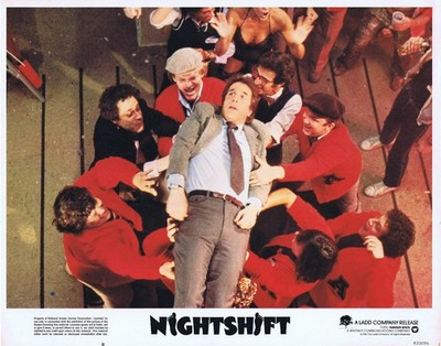 NIGHTSHIFT Original Lobby Card 8 Henry Winkler Michael Keaton Shelley Long