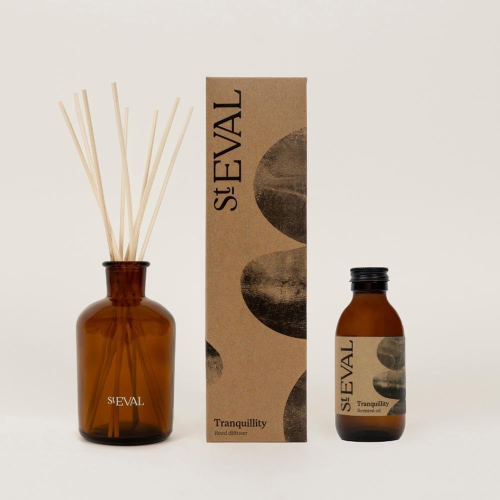 St Eval Reed Diffuser Gift Set - Diffuser, Refill 1 Count (Pack of 1), Orange