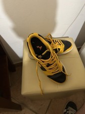 Nike Sneakers Uomo Giallo/Nero EU 43 con Lacci Scarpe da Ginnastica Casual