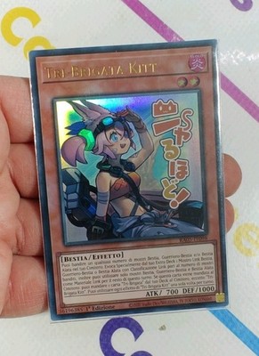 TRI-BRIGADE KITT   (Tri-Brigade Kitt)   Ultra Rare RA05 IT098   1Ed   Yugioh!