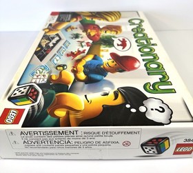 Lego Creationary Game 3844 complete with manual & box, Very Good Condition