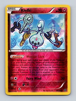 TCG Pokemon Karte Klefki STS 80/114 Eng Saya Tsuruta Steam Siege Reverse Holo