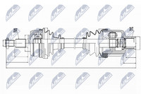 NTY Antriebswelle NPW-RE-054 FüR Dacia Duster SUV Tce 125 4X4 Hmma Hsau Dci Hsaj