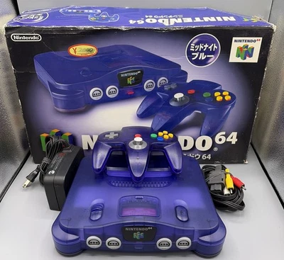 Nintendo 64 Blue VGA Video Game Consoles for sale | eBay