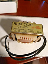 CK-41-7H Filter Choke - Value: 7.0H, DC mA: 75, DC RES: 255Ω/ 250V Hi-Potential