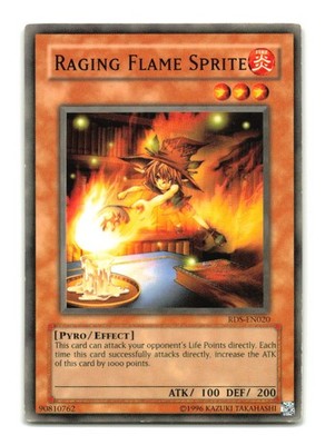Raging Flame Sprite - RDS-EN020 - YuGiOh-LP