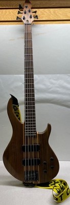 Peavey Grind Bass 5 String Natural Electric Bass Guitar Natural Wood