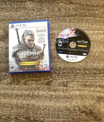 The Witcher 3: Wild Hunt Complete Edition (Sony PlayStation 5) US! Tested!